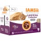 IAMS Delights Senior Wet Cat Food, Multipack with Chicken and Fish in Sauce, High-Quality Wet Food for Older Cats from 7 Years, 12 x 85 g IAMS Delights Senior Wet Cat Food, Multipack with Chicken and Fish in Sauce, High-Quality Wet Food for Older Cats from 7 Years, 12 x 85 g