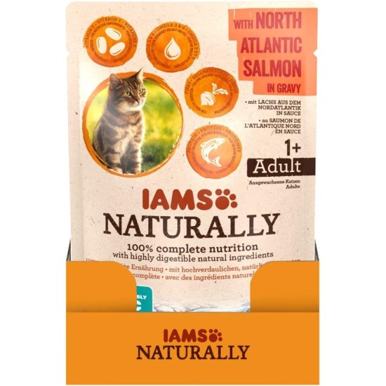 Iams Naturally Adult Cats Wet Tuna Food Iams Naturally Adult Cats Wet Tuna Food