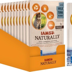 Iams Naturally Adult Cats Wet Tuna Food Iams Naturally Adult Cats Wet Tuna Food