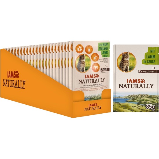Iams Naturally Adult Cats Wet Tuna Food Iams Naturally Adult Cats Wet Tuna Food
