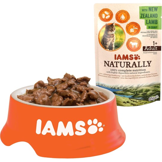 Iams Naturally Adult Cats Wet Tuna Food Iams Naturally Adult Cats Wet Tuna Food