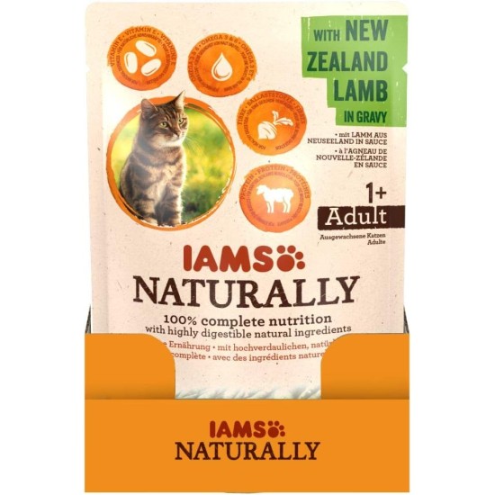 Iams Naturally Adult Cats Wet Tuna Food Iams Naturally Adult Cats Wet Tuna Food