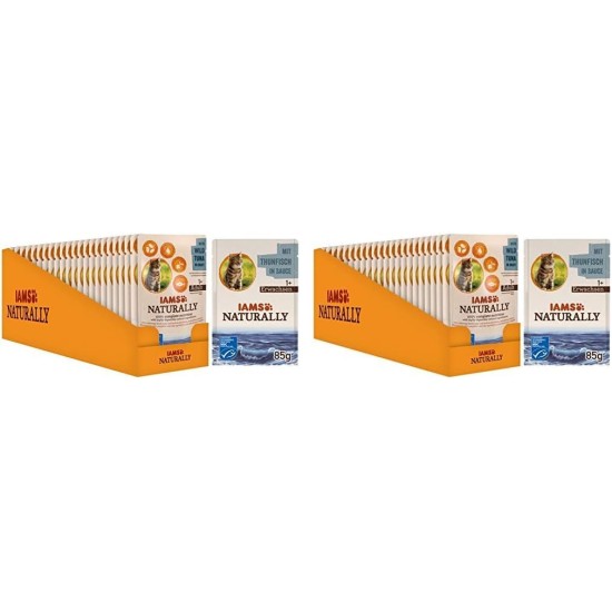 Iams Naturally Adult Cats Wet Tuna Food Iams Naturally Adult Cats Wet Tuna Food