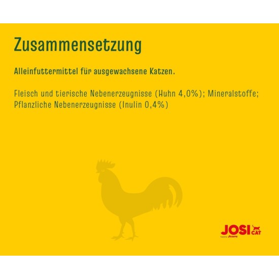 JosiCat Paté with Beef (32 x 100 g) | Adult | Premium Wet Food for Adult Cats | Pate with Beef | Vitamin D3 & E | Grain-Free | Powered by Josera | Wet Cat Food | Pack of 32 JosiCat Paté with Beef (32 x 100 g) | Adult | Premium Wet Food for Adult Cats | Pate with Beef | Vitamin D3 & E | Grain-Free | Powered by Josera | Wet Cat Food | Pack of 32