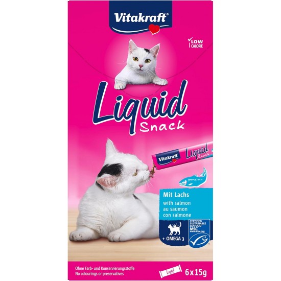Liquid Snack Salmon Msc+Omega 3, 6 S, Liquid Snack Salmon Msc + Omega 3 9 Liquid Snack Salmon Msc+Omega 3, 6 S, Liquid Snack Salmon Msc + Omega 3 9