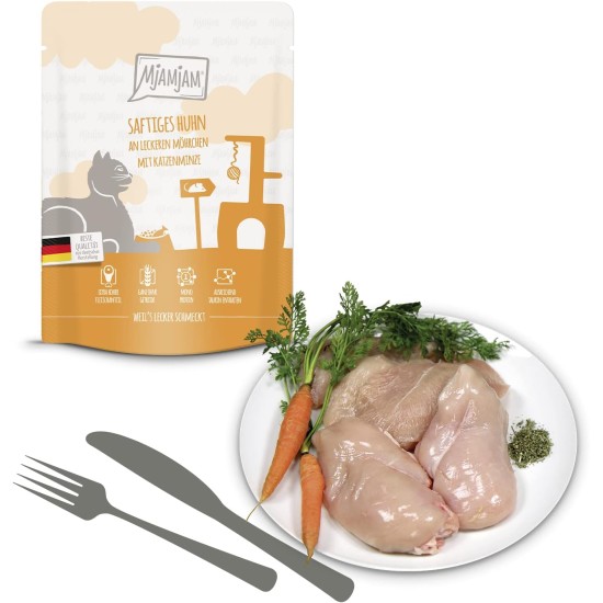 MjAMjAM - 300 g pouch bag mix pack 1 - premium wet food for cats, delicious meals for your cat 6 x 300 g MjAMjAM - 300 g pouch bag mix pack 1 - premium wet food for cats, delicious meals for your cat 6 x 300 g