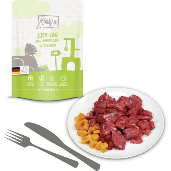 MjAMjAM - 300 g pouch bag mix pack 1 - premium wet food for cats, delicious meals for your cat 6 x 300 g MjAMjAM - 300 g pouch bag mix pack 1 - premium wet food for cats, delicious meals for your cat 6 x 300 g