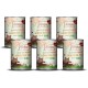 MjAMjAM - Premium Wet Food for Cats - Duet - Salmon Fillet Kisses Chicken, Pack of 6 (6 x 390 g), Grain-Free MjAMjAM - Premium Wet Food for Cats - Duet - Salmon Fillet Kisses Chicken, Pack of 6 (6 x 390 g), Grain-Free