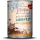MjAMjAM - Premium Wet Food for Cats - Duet - Salmon Fillet Kisses Chicken, Pack of 6 (6 x 390 g), Grain-Free MjAMjAM - Premium Wet Food for Cats - Duet - Salmon Fillet Kisses Chicken, Pack of 6 (6 x 390 g), Grain-Free