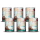 MjAMjAM - Premium Wet Food for Cats - Duet - Salmon Fillet Kisses Chicken, Pack of 6 (6 x 390 g), Grain-Free MjAMjAM - Premium Wet Food for Cats - Duet - Salmon Fillet Kisses Chicken, Pack of 6 (6 x 390 g), Grain-Free