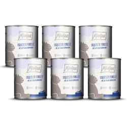 MjAMjAM - Premium Wet Food for Cats - Exquisite Trout on Juicy Chicken, Pack of 6 (6 x 800 g), Grain-Free MjAMjAM - Premium Wet Food for Cats - Exquisite Trout on Juicy Chicken, Pack of 6 (6 x 800 g), Grain-Free