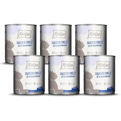 MjAMjAM - Premium Wet Food for Cats - Exquisite Trout on Juicy Chicken, Pack of 6 (6 x 800 g), Grain-Free MjAMjAM - Premium Wet Food for Cats - Exquisite Trout on Juicy Chicken, Pack of 6 (6 x 800 g), Grain-Free