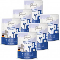 MjAMjAM - Premium Wet Food for Cats - Quetschie - Exquisite Trout on Juicy Chicken, Pack of 6 (6 x 300 g), Grain-Free MjAMjAM - Premium Wet Food for Cats - Quetschie - Exquisite Trout on Juicy Chicken, Pack of 6 (6 x 300 g), Grain-Free