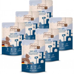 MjAMjAM - Premium Wet Food for Cats - Quetschie - Pure Meat Enjoyment - Pure Delicate Duck 6 Pack (6 x 300 g), Grain-Free with Extra Meat MjAMjAM - Premium Wet Food for Cats - Quetschie - Pure Meat Enjoyment - Pure Delicate Duck 6 Pack (6 x 300 g), Grain-Free with Extra Meat