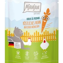 MjAMjAM - Quetschie Chicks & Friends Delicious Chicken on Fine Carrots 300g MjAMjAM - Quetschie Chicks & Friends Delicious Chicken on Fine Carrots 300g