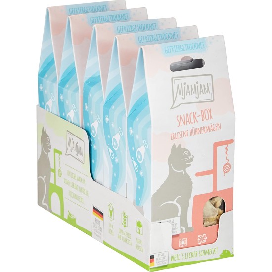 MjAMjAM Premium Cat Snack, Snack Bag, Culinary Wild Salmon, Pack of 1 (1 x 125 g), Natural, No Synthetic Preservatives MjAMjAM Premium Cat Snack, Snack Bag, Culinary Wild Salmon, Pack of 1 (1 x 125 g), Natural, No Synthetic Preservatives