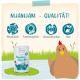 MjAMjAM Premium Wet Food for Cats - Wellness Feel-Good Pack Chicken, Pack of 12 (12 x 125 g), Grain-Free with Extra Meat MjAMjAM Premium Wet Food for Cats - Wellness Feel-Good Pack Chicken, Pack of 12 (12 x 125 g), Grain-Free with Extra Meat