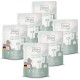 MjAMjAM Premium Wet Food for Cats, Duo, Tender Duck and Good Turkey with Steamed Pumpkin, Pack of 6 (6 x 400 g), Grain-Free with Extra Meat MjAMjAM Premium Wet Food for Cats, Duo, Tender Duck and Good Turkey with Steamed Pumpkin, Pack of 6 (6 x 400 g), Grain-Free with Extra Meat