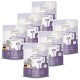 MjAMjAM Premium Wet Food for Cats, Duo, Tender Duck and Good Turkey with Steamed Pumpkin, Pack of 6 (6 x 400 g), Grain-Free with Extra Meat MjAMjAM Premium Wet Food for Cats, Duo, Tender Duck and Good Turkey with Steamed Pumpkin, Pack of 6 (6 x 400 g), Grain-Free with Extra Meat