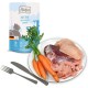 MjAMjAM Premium Wet Food for Cats, Good Turkey with Steamed Pumpkin, Pack of 6 (6 x 400 g), Grain-Free with Extra Meat MjAMjAM Premium Wet Food for Cats, Good Turkey with Steamed Pumpkin, Pack of 6 (6 x 400 g), Grain-Free with Extra Meat