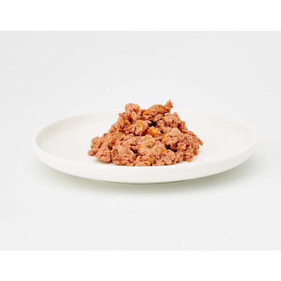 MjAMjAM Premium Wet Food for Cats, Good Turkey with Steamed Pumpkin, Pack of 6 (6 x 400 g), Grain-Free with Extra Meat MjAMjAM Premium Wet Food for Cats, Good Turkey with Steamed Pumpkin, Pack of 6 (6 x 400 g), Grain-Free with Extra Meat