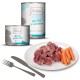 MjAMjAM Premium Wet Food for Cats, Juicy Chicken with Delicious Carrots, Pack of 6 (6 x 400 g), Grain-Free with Extra Meat MjAMjAM Premium Wet Food for Cats, Juicy Chicken with Delicious Carrots, Pack of 6 (6 x 400 g), Grain-Free with Extra Meat