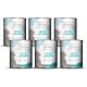 MjAMjAM Premium Wet Food for Cats, Juicy Chicken with Delicious Carrots, Pack of 6 (6 x 400 g), Grain-Free with Extra Meat MjAMjAM Premium Wet Food for Cats, Juicy Chicken with Delicious Carrots, Pack of 6 (6 x 400 g), Grain-Free with Extra Meat