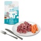 MjAMjAM Premium Wet Food for Cats, Juicy Chicken with Delicious Carrots, Pack of 6 (6 x 400 g), Grain-Free with Extra Meat MjAMjAM Premium Wet Food for Cats, Juicy Chicken with Delicious Carrots, Pack of 6 (6 x 400 g), Grain-Free with Extra Meat