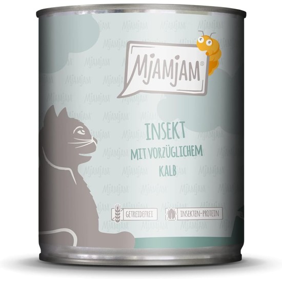 MjAMjAM Premium Wet Food for Cats, Juicy Chicken with Delicious Carrots, Pack of 6 (6 x 400 g), Grain-Free with Extra Meat MjAMjAM Premium Wet Food for Cats, Juicy Chicken with Delicious Carrots, Pack of 6 (6 x 400 g), Grain-Free with Extra Meat