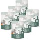 MjAMjAM Premium Wet Food for Cats, Juicy Chicken with Delicious Carrots, Pack of 6 (6 x 400 g), Grain-Free with Extra Meat MjAMjAM Premium Wet Food for Cats, Juicy Chicken with Delicious Carrots, Pack of 6 (6 x 400 g), Grain-Free with Extra Meat