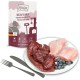 MjAMjAM Premium Wet Food for Cats, Juicy Chicken with Delicious Carrots, Pack of 6 (6 x 400 g), Grain-Free with Extra Meat MjAMjAM Premium Wet Food for Cats, Juicy Chicken with Delicious Carrots, Pack of 6 (6 x 400 g), Grain-Free with Extra Meat