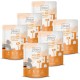 MjAMjAM Premium Wet Food for Cats, Juicy Chicken with Delicious Carrots, Pack of 6 (6 x 400 g), Grain-Free with Extra Meat MjAMjAM Premium Wet Food for Cats, Juicy Chicken with Delicious Carrots, Pack of 6 (6 x 400 g), Grain-Free with Extra Meat