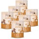 MjAMjAM Premium Wet Food for Cats, Pure Meat Enjoyment, Pure Juicy Chicken, Pack of 6 (6 x 400 g), Grain-Free with Extra Meat MjAMjAM Premium Wet Food for Cats, Pure Meat Enjoyment, Pure Juicy Chicken, Pack of 6 (6 x 400 g), Grain-Free with Extra Meat
