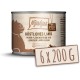 MjAMjAM Premium Wet Food for Cats, Pure Meat Enjoyment, Pure Juicy Chicken, Pack of 6 (6 x 400 g), Grain-Free with Extra Meat MjAMjAM Premium Wet Food for Cats, Pure Meat Enjoyment, Pure Juicy Chicken, Pack of 6 (6 x 400 g), Grain-Free with Extra Meat