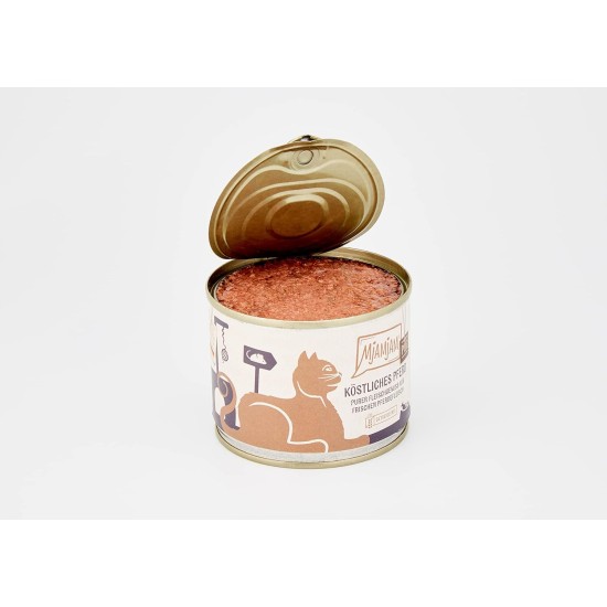 MjAMjAM Premium Wet Food for Cats, Pure Meat Enjoyment, Pure Juicy Chicken, Pack of 6 (6 x 400 g), Grain-Free with Extra Meat MjAMjAM Premium Wet Food for Cats, Pure Meat Enjoyment, Pure Juicy Chicken, Pack of 6 (6 x 400 g), Grain-Free with Extra Meat
