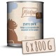 MjAMjAM Premium Wet Food for Cats, Pure Meat Enjoyment, Pure Juicy Chicken, Pack of 6 (6 x 400 g), Grain-Free with Extra Meat MjAMjAM Premium Wet Food for Cats, Pure Meat Enjoyment, Pure Juicy Chicken, Pack of 6 (6 x 400 g), Grain-Free with Extra Meat