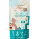 MjAMjAM Premium Wet Food for Cats, Pure Meat Enjoyment, Pure Juicy Chicken, Pack of 6 (6 x 400 g), Grain-Free with Extra Meat MjAMjAM Premium Wet Food for Cats, Pure Meat Enjoyment, Pure Juicy Chicken, Pack of 6 (6 x 400 g), Grain-Free with Extra Meat