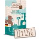 MjAMjAM Premium Wet Food for Cats, Pure Meat Enjoyment, Pure Juicy Chicken, Pack of 6 (6 x 400 g), Grain-Free with Extra Meat MjAMjAM Premium Wet Food for Cats, Pure Meat Enjoyment, Pure Juicy Chicken, Pack of 6 (6 x 400 g), Grain-Free with Extra Meat