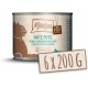 MjAMjAM Premium Wet Food for Cats, Pure Meat Enjoyment, Pure Juicy Chicken, Pack of 6 (6 x 800 g), Grain-Free with Extra Meat MjAMjAM Premium Wet Food for Cats, Pure Meat Enjoyment, Pure Juicy Chicken, Pack of 6 (6 x 800 g), Grain-Free with Extra Meat
