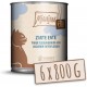 MjAMjAM Premium Wet Food for Cats, Pure Meat Enjoyment, Pure Juicy Chicken, Pack of 6 (6 x 800 g), Grain-Free with Extra Meat MjAMjAM Premium Wet Food for Cats, Pure Meat Enjoyment, Pure Juicy Chicken, Pack of 6 (6 x 800 g), Grain-Free with Extra Meat