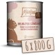 MjAMjAM Premium Wet Food for Cats, Tasty Turkey with Delicious Carrots, Pack of 6 (6 x 400 g), Grain-Free with Extra Meat MjAMjAM Premium Wet Food for Cats, Tasty Turkey with Delicious Carrots, Pack of 6 (6 x 400 g), Grain-Free with Extra Meat