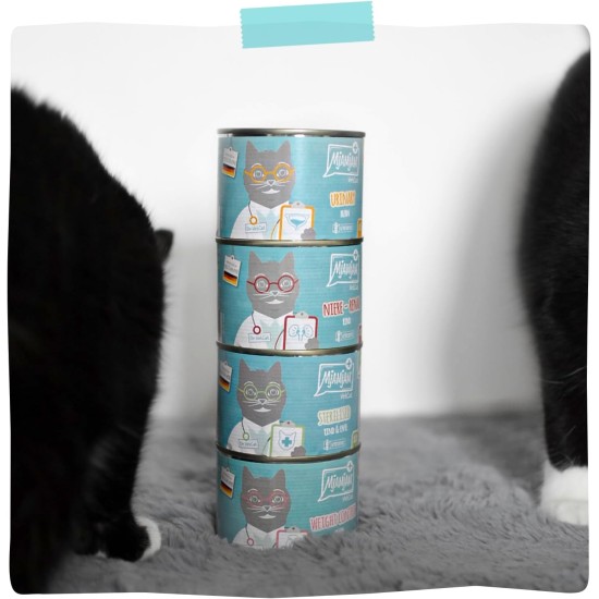 MjAMjAM VetCat Premium Wet Food for Cats - Diet - Urinary - Chicken, Pack of 6 (6 x 200 g), Grain-Free MjAMjAM VetCat Premium Wet Food for Cats - Diet - Urinary - Chicken, Pack of 6 (6 x 200 g), Grain-Free