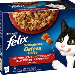 Nestle Cat Fel MP Sens. Jelly Land 12 x 85 g Nestle Cat Fel MP Sens. Jelly Land 12 x 85 g