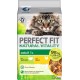 PERFECT FIT Adult 1+ Premium Wet Cat Food - 36 x 50 g Portion Bag - with Chicken and Turkey - Wet Food for Cats - No Grain