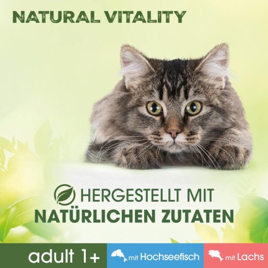 PERFECT FIT Adult 1+ Premium Wet Cat Food - 36 x 50 g Portion Bag - with Chicken and Turkey - Wet Food for Cats - No Grain PERFECT FIT Adult 1+ Premium Wet Cat Food - 36 x 50 g Portion Bag - with Chicken and Turkey - Wet Food for Cats - No Grain