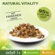 PERFECT FIT Adult 1+ Premium Wet Cat Food - 36 x 50 g Portion Bag - with Chicken and Turkey - Wet Food for Cats - No Grain