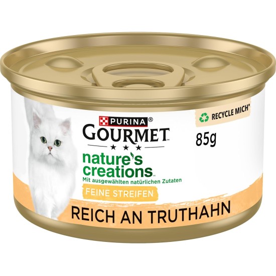PURINA GOURMET Nature's Creation Wet Cat Food in Natural Jelly, Tuna PURINA GOURMET Nature's Creation Wet Cat Food in Natural Jelly, Tuna