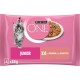 PURINA ONE Junior with Salmon for Kittens | 4 x 85g | Pack of 4 PURINA ONE Junior with Salmon for Kittens | 4 x 85g | Pack of 4