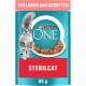 PURINA ONE STERILCAT Wet Cat Food, Delicate Pieces in Sauce for Sterilised Cats, with Turkey, Pack of 26 (26 x 85 g) PURINA ONE STERILCAT Wet Cat Food, Delicate Pieces in Sauce for Sterilised Cats, with Turkey, Pack of 26 (26 x 85 g)