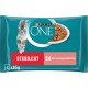 PURINA ONE STERILCAT Wet Cat Food, Delicate Pieces in Sauce for Sterilised Cats, with Turkey, Pack of 26 (26 x 85 g) PURINA ONE STERILCAT Wet Cat Food, Delicate Pieces in Sauce for Sterilised Cats, with Turkey, Pack of 26 (26 x 85 g)